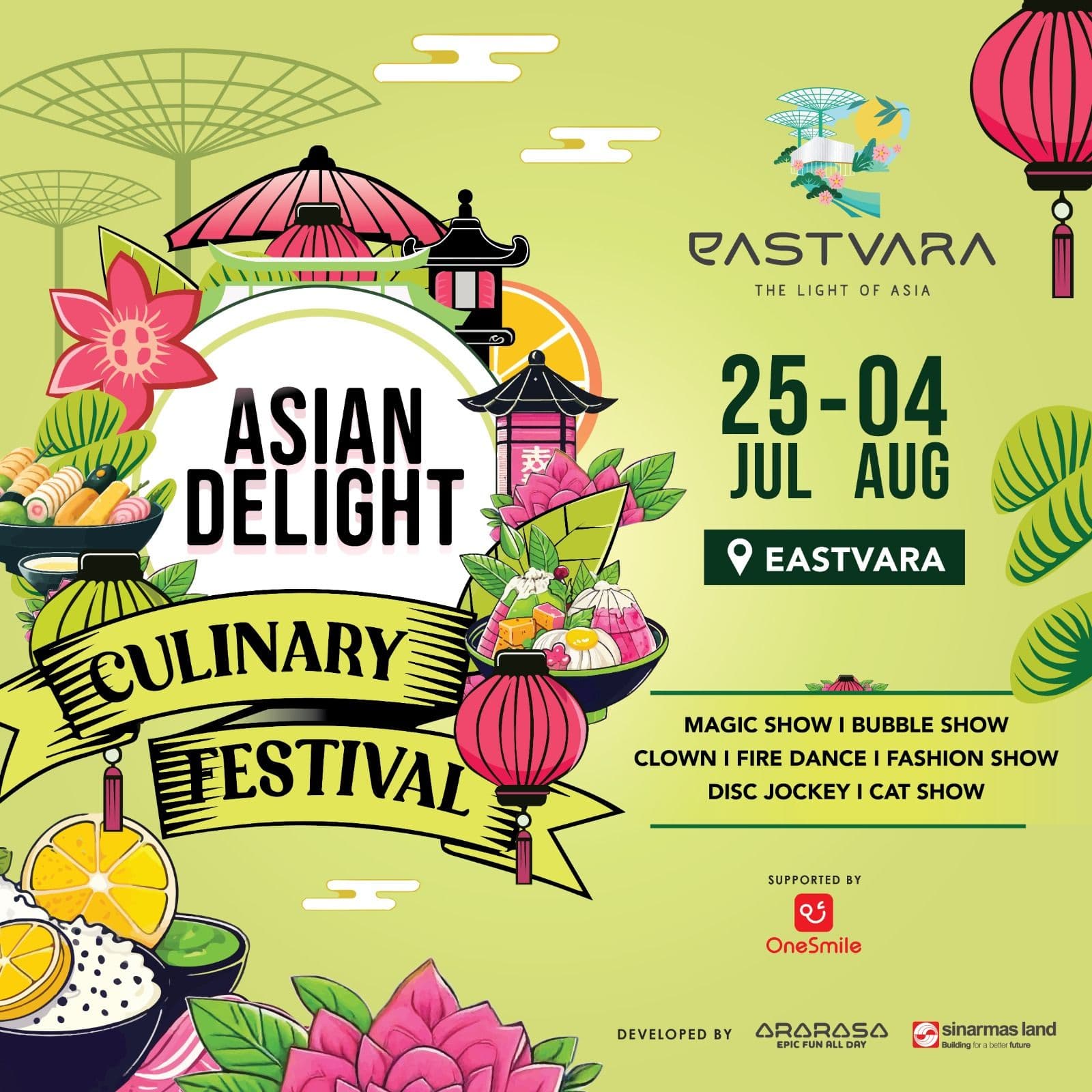 Rasakan Kuliner dari Seluruh Makanan Asia hanya di Eastvara