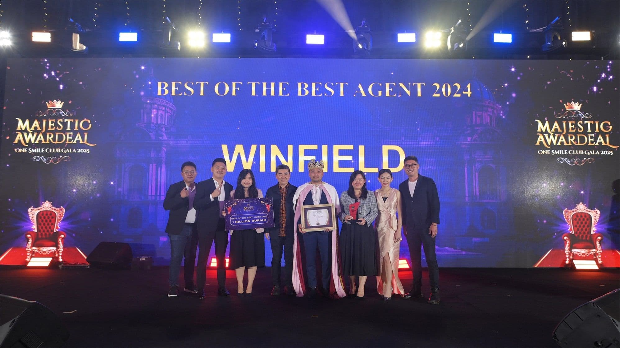 Sinar Mas Land Apresiasi Agen Terbaik melalui One Smile Club Awards