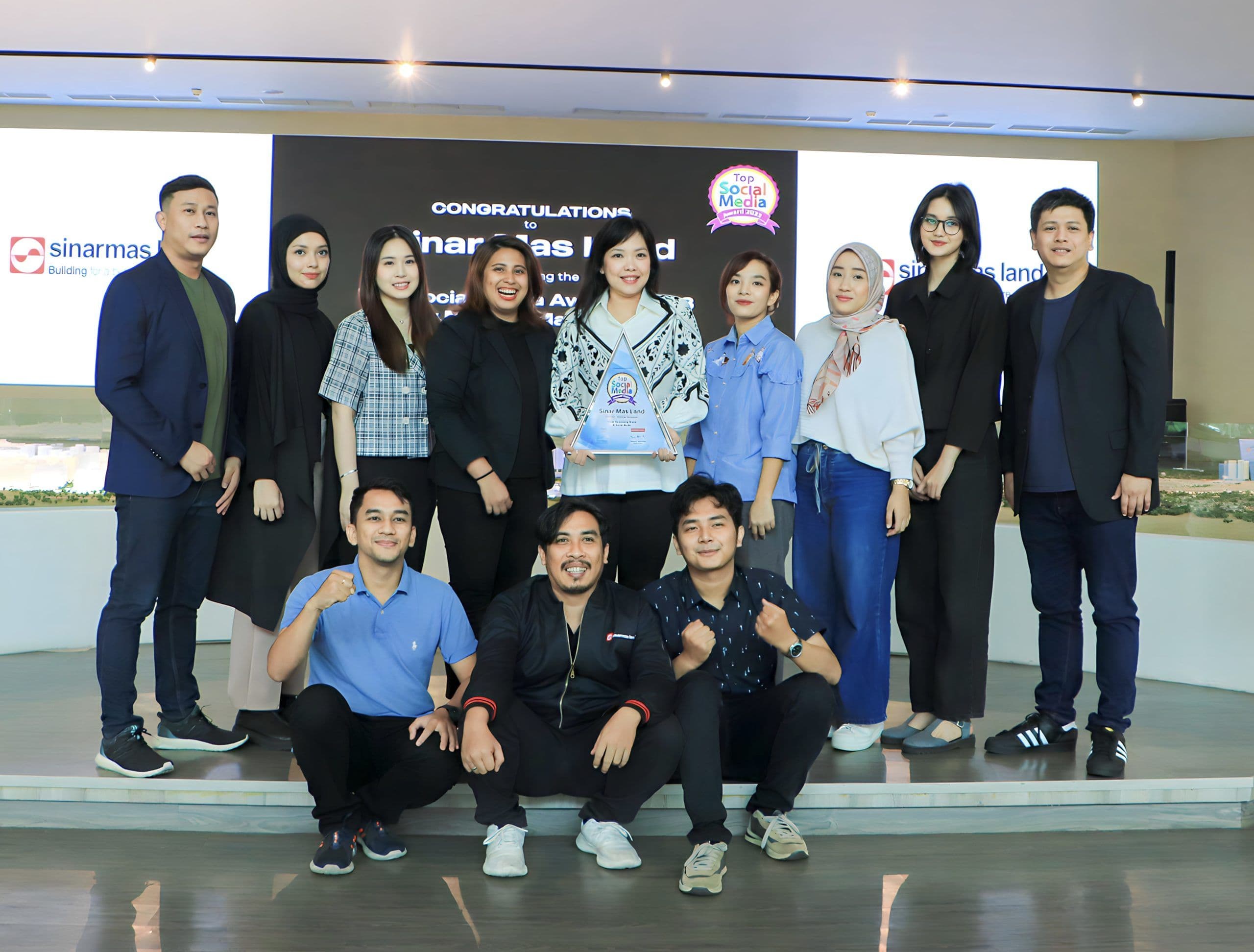 Sinar Mas Land Raih Top Social Media Award 2023
