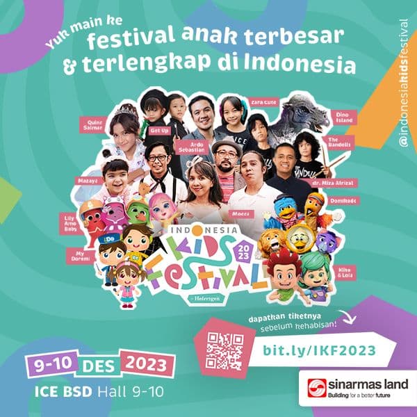 Hadiri Indonesia Kids Festival 2023 di ICE BSD City