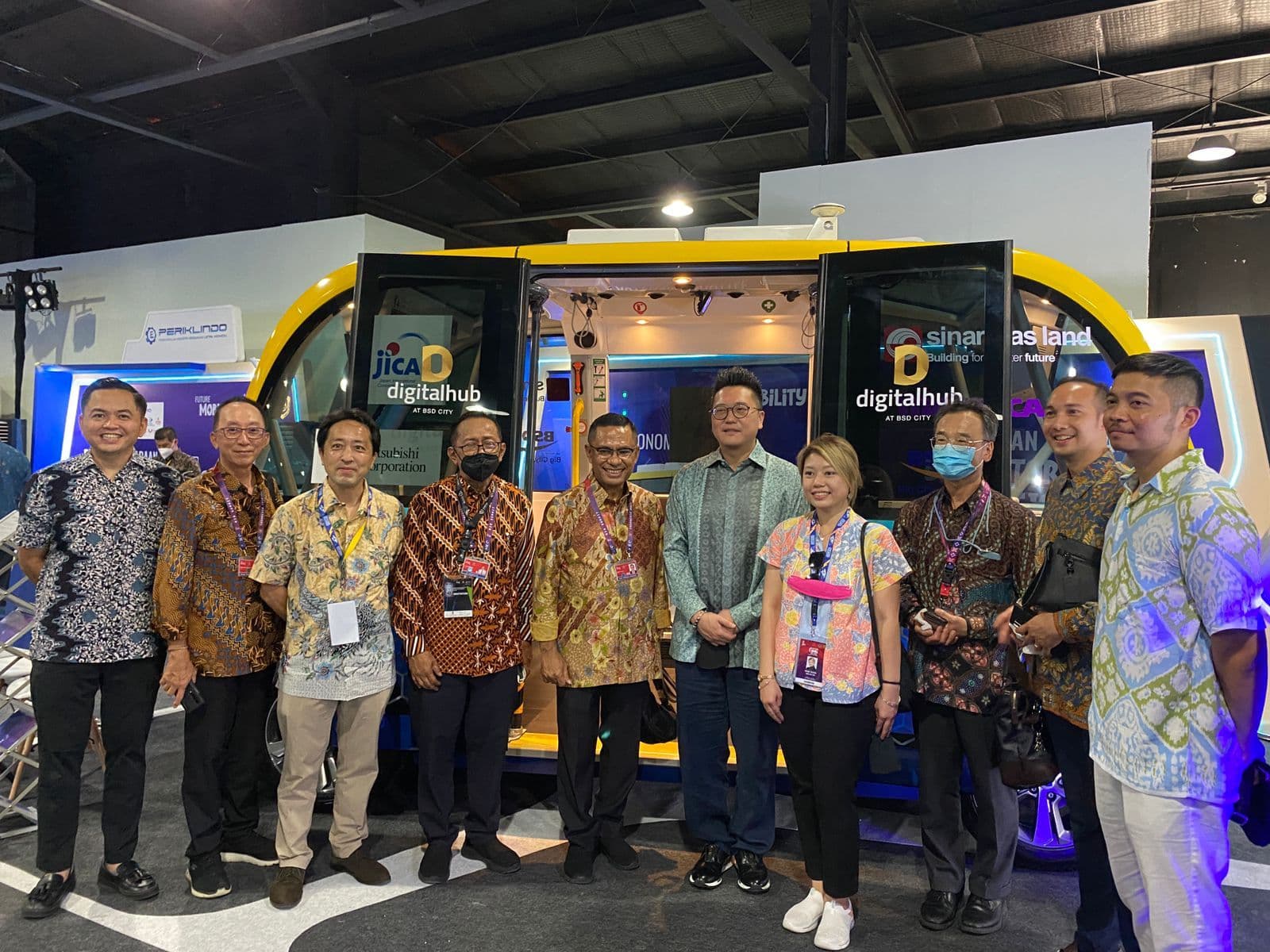 Sinar Mas Land Hadirkan Kendaraan Listrik Otonom di G20 Summit